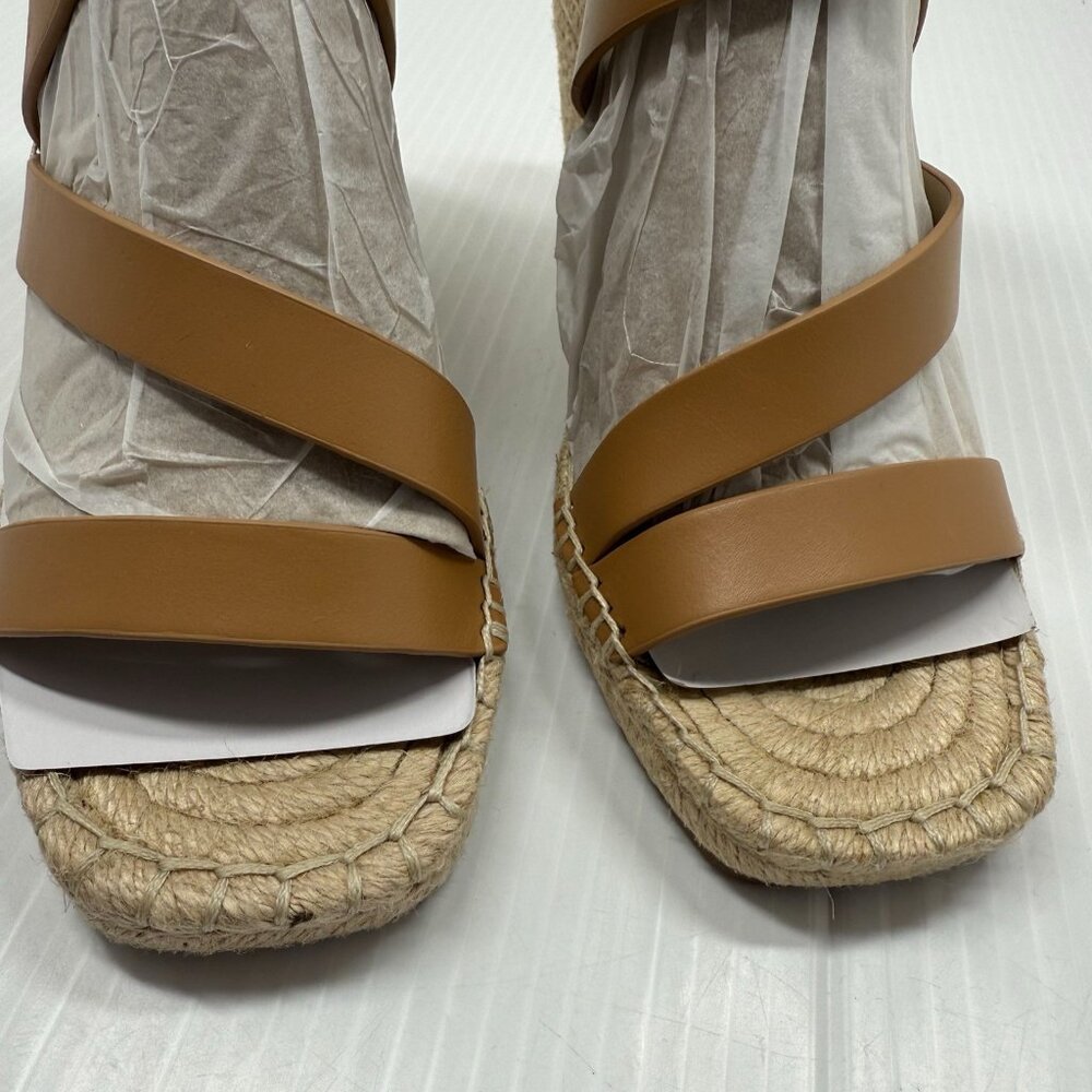 Vince Camuto Mesteria Espadrille Wedge Sandals Strappy Ankle 6M Summer Boho Chic - Picture 4 of 9